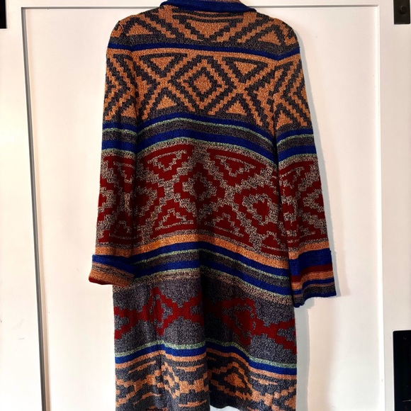 NWOT Cable & Gauge Multicolor Knit Cardigan Eclectic - Picture 7 of 10